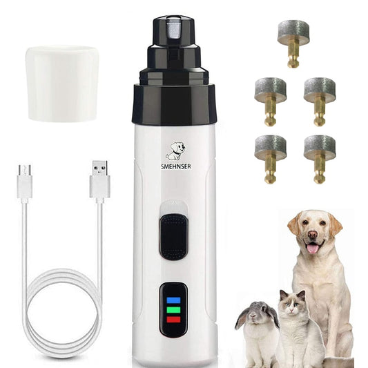 USB Charging Rechargeable Dog Nail Grinders