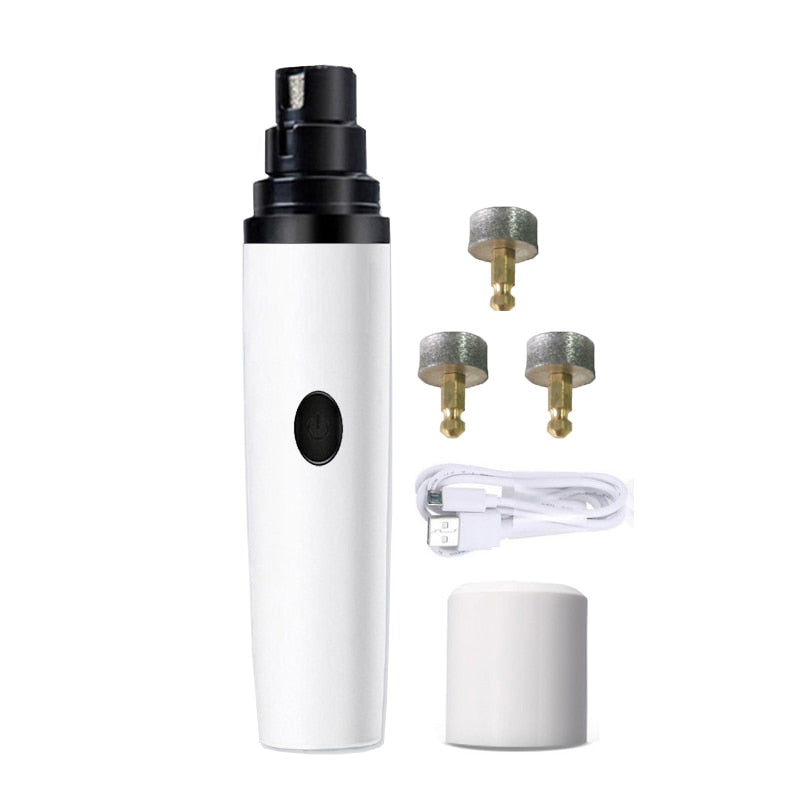 USB Charging Rechargeable Dog Nail Grinders