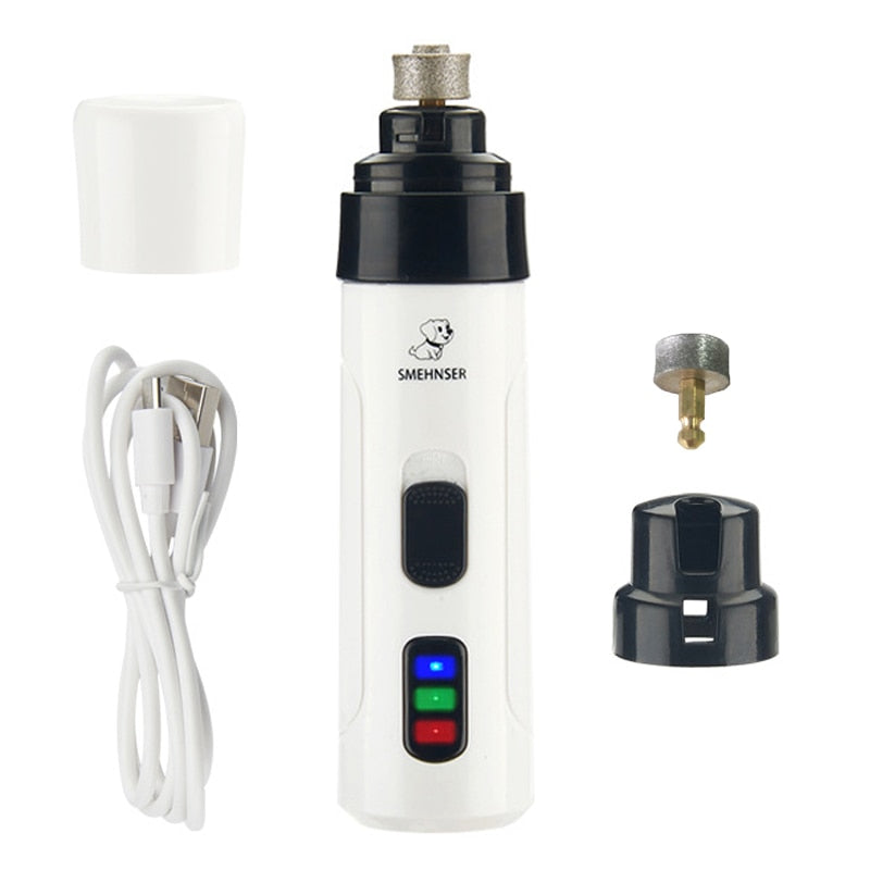 USB Charging Rechargeable Dog Nail Grinders