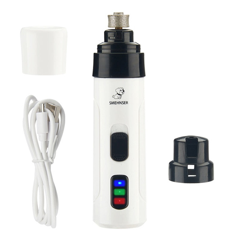 USB Charging Rechargeable Dog Nail Grinders