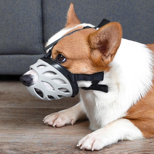 Pet Dog Muzzle Breathable Basket Mouth Cover Muzzles