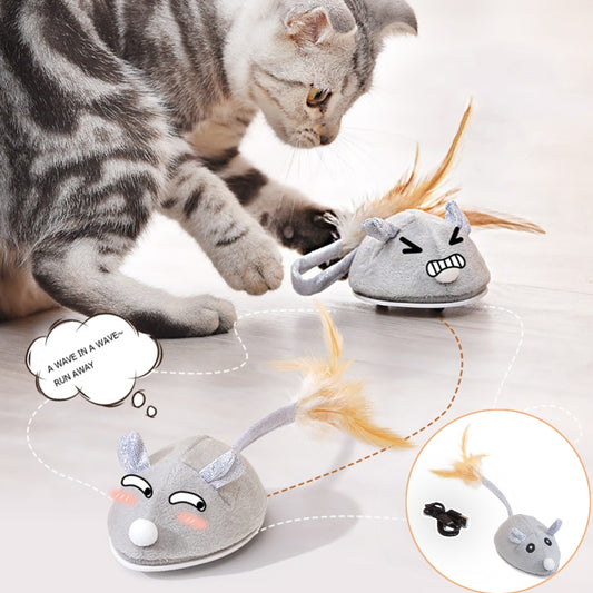 Smart Sensing Mouse Cat Toys  Self-Playing