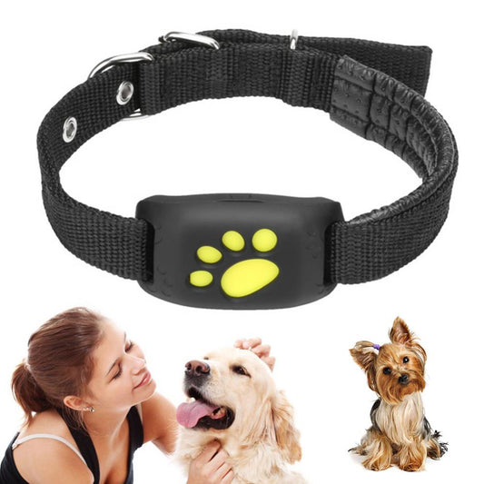Water-Resistant Pet GPS Tracker Dog Cat Collar  USB Charging