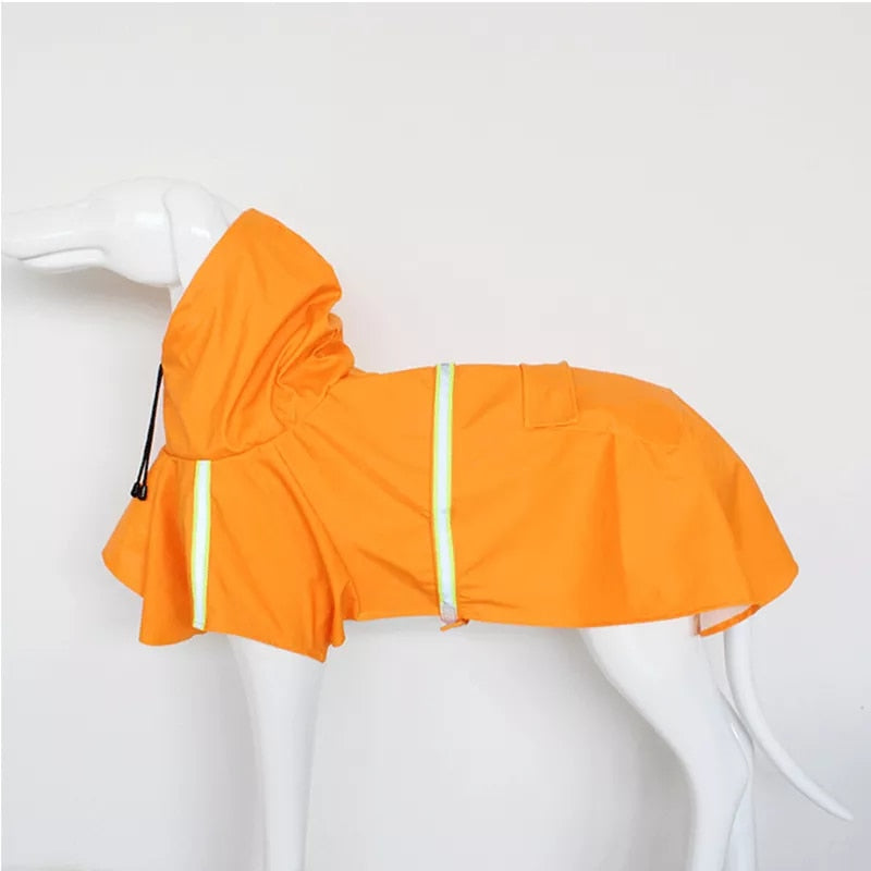 2022 New Pet Reflective Raincoat