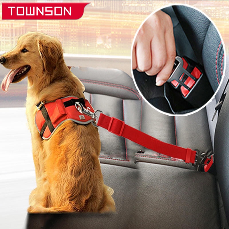 Pet Dog Cat  Adjustable Car Seat Belt Harness