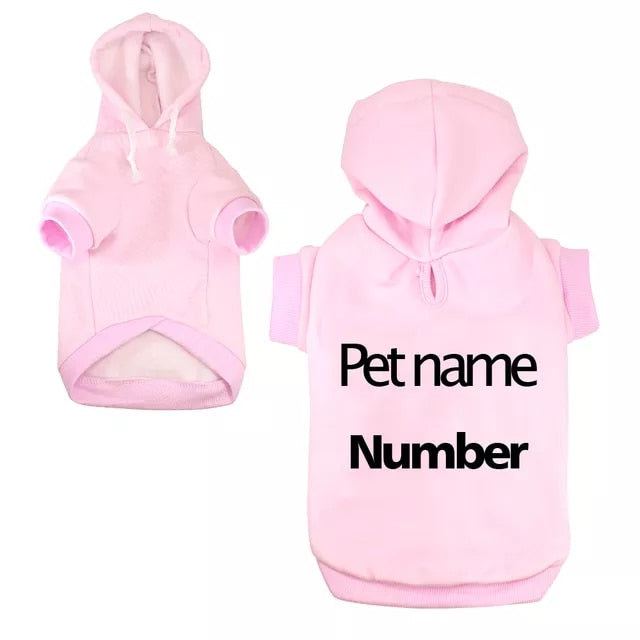 Custom French Bulldog Dog Hoodie