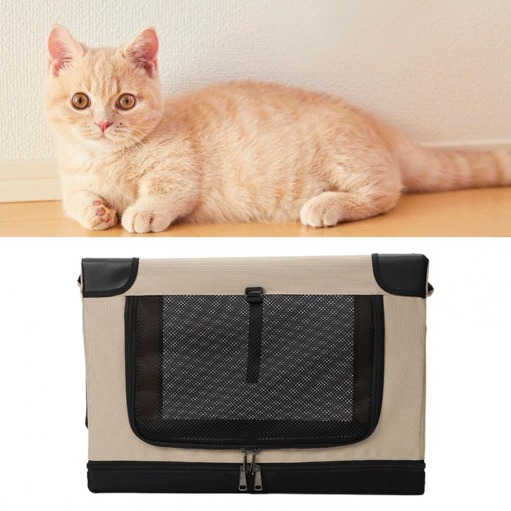 Stylish Foldable Storage Soft Portable Pet Crate Pet Suitcase