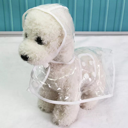 Waterproof Transparent Raincoats XS-XL Dog