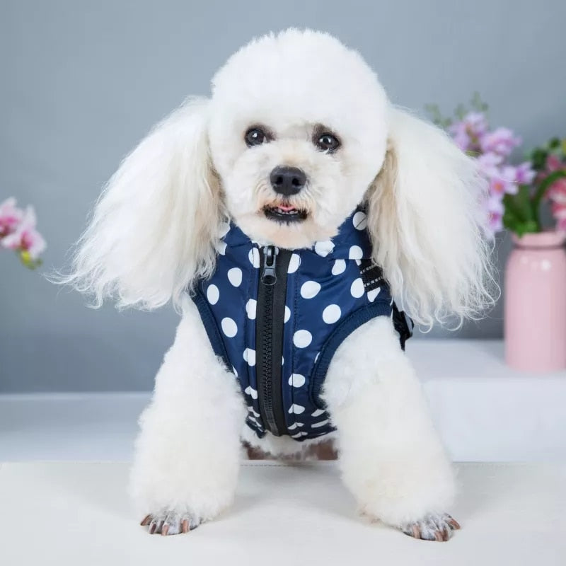 Christmas Dog Clothes Polyester Keep Warm Jacket Shirt Coat