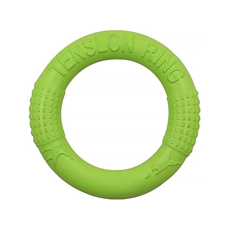 17.5cm/28cm Dog Toys Pet Flying Disk Training Ring Puller