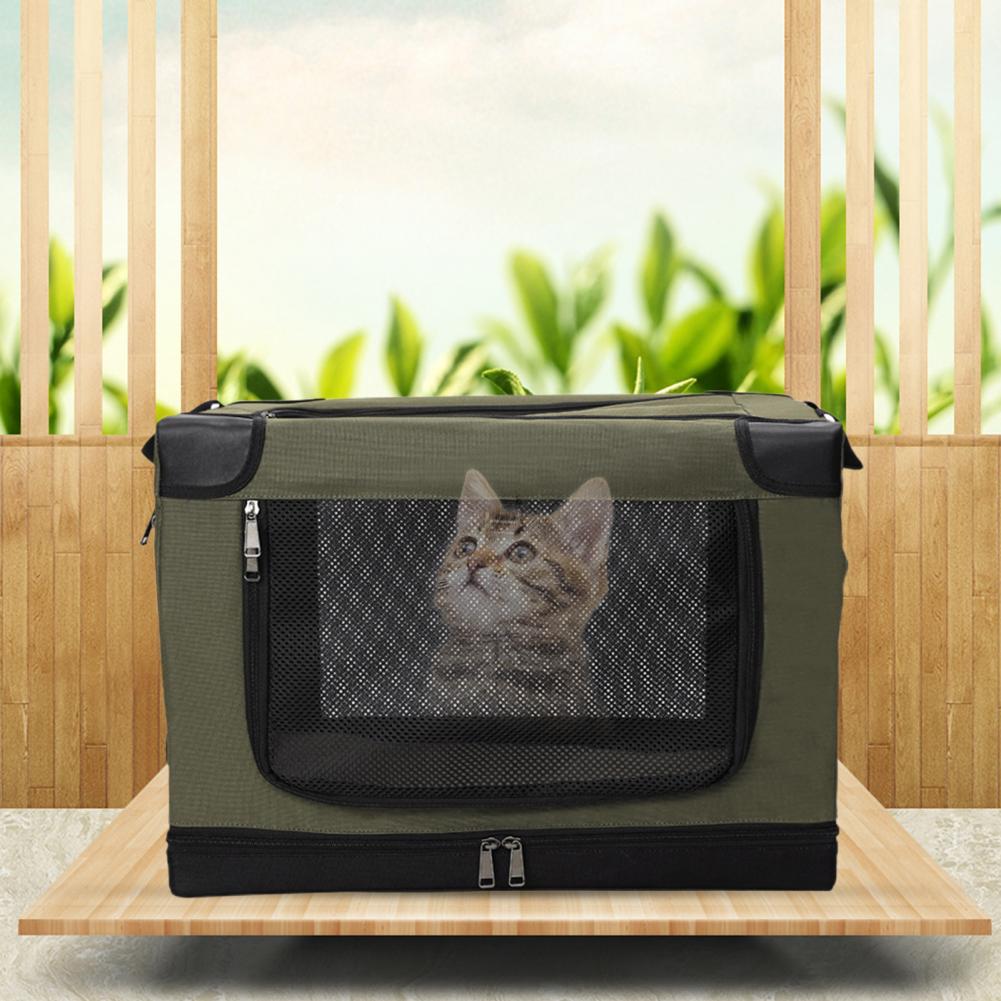 Stylish Foldable Storage Soft Portable Pet Crate Pet Suitcase