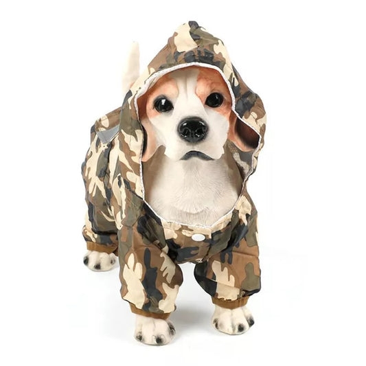 Pet Dog Rain Coat Clothes Puppy